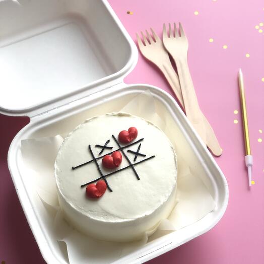 Бенто торт «Крестики-Нолики» для самых самых