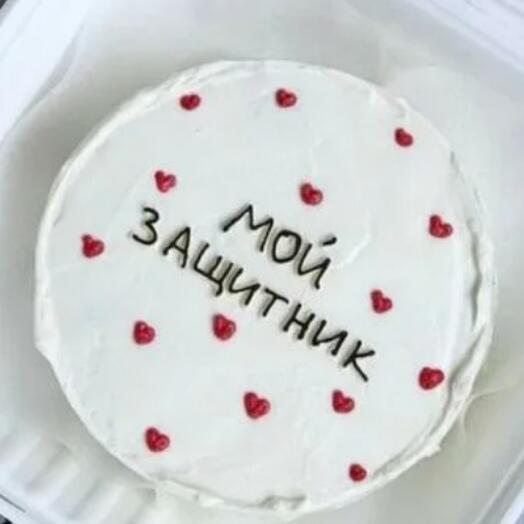 Бенто тортик "Мой защитник"