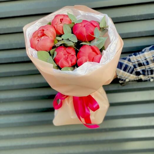 Coral Charm Peonies