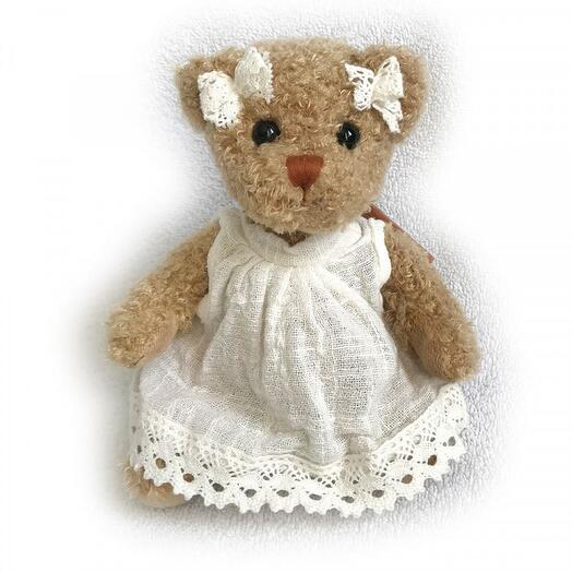 Soft toy Sofia Bear, 15 cm
