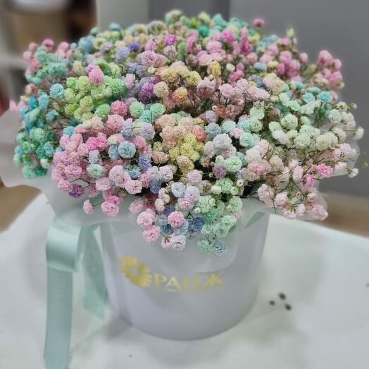 Букет "Акварельный портрет" от цветочного магазина Оранж Алматы