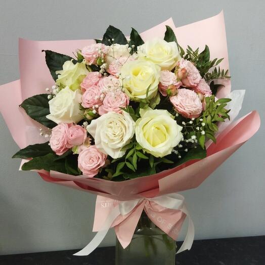 Ramo en tonos pastel