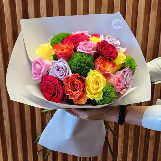 20 Mix Roses - Vibrant Harmony