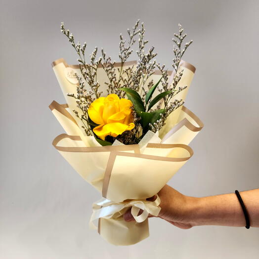 Yellow Rose Mini Bouquet