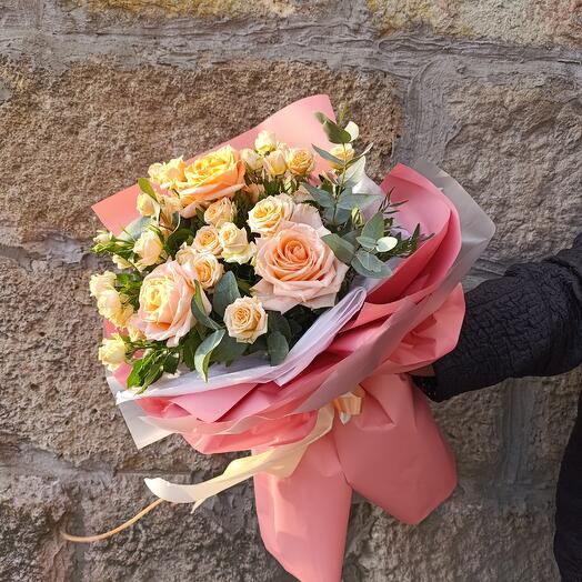 Персиковый букет
