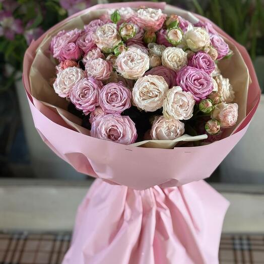 Mix Mademoiselle 💐🦋🍀 made of charming peony - shaped bush roses