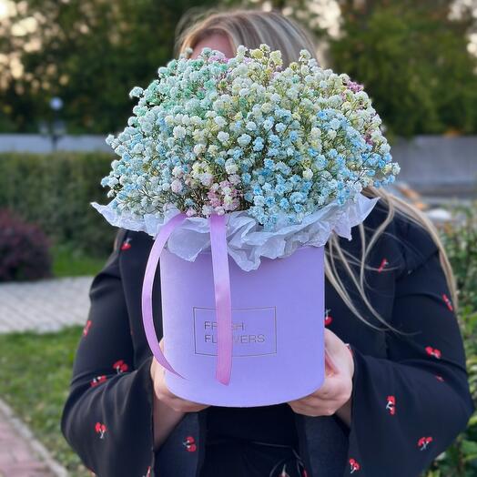 Цветы в коробке