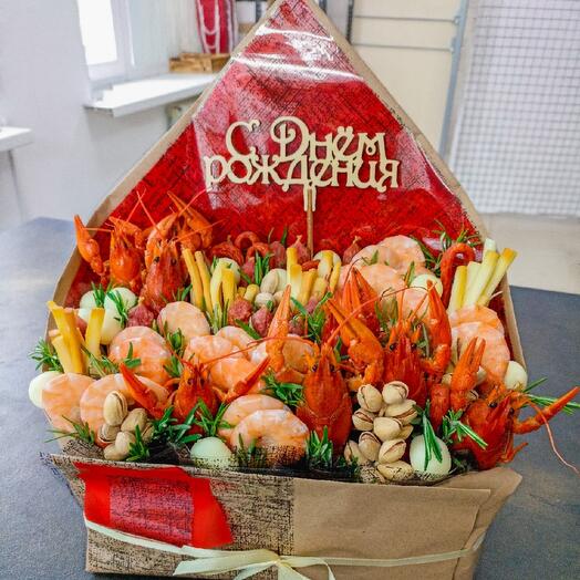 Подарок ассорти с шарами