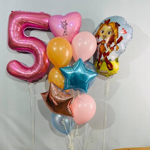 Fairy Patrol balloons 11 pcs