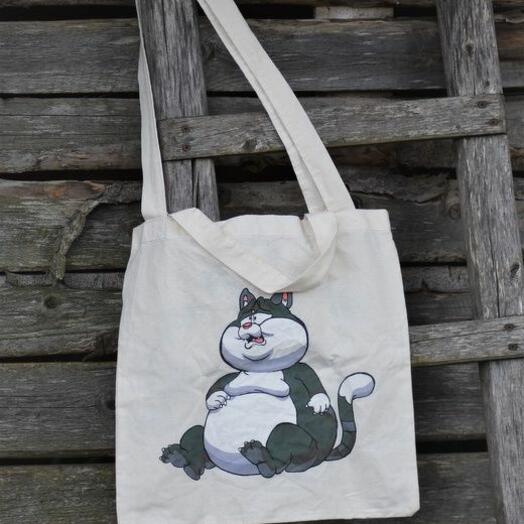 Шоппер с котом