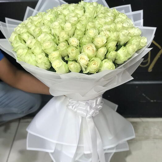 Heavenly White Cascade Bouquet