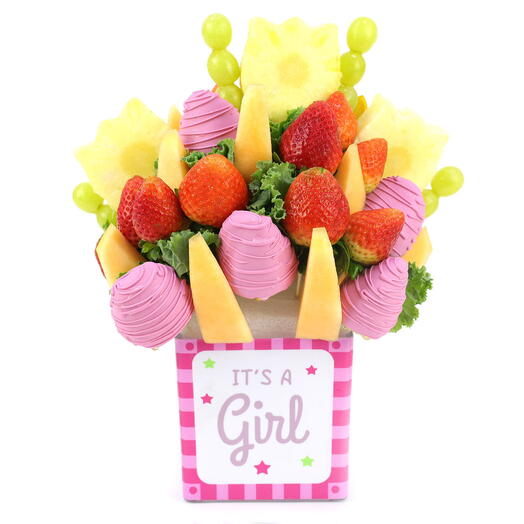 It s a Girl Fruit Arrangement