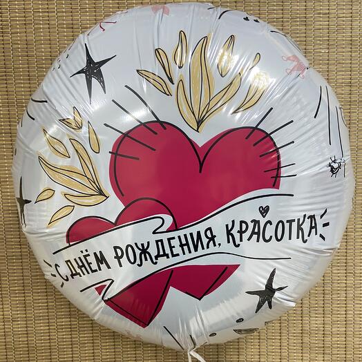 Шар «С днем рождения»