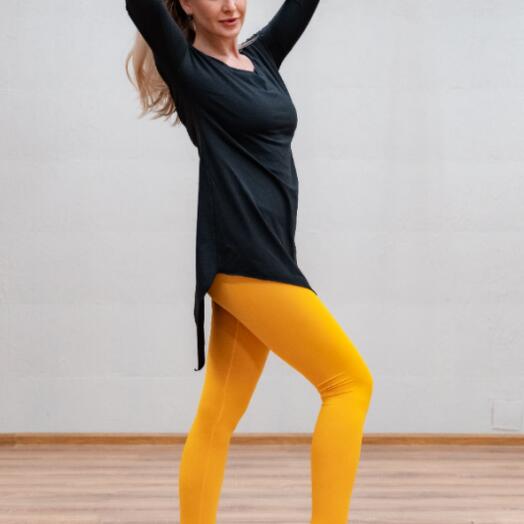 Mallas de yoga SITA azafrán Ramayoga