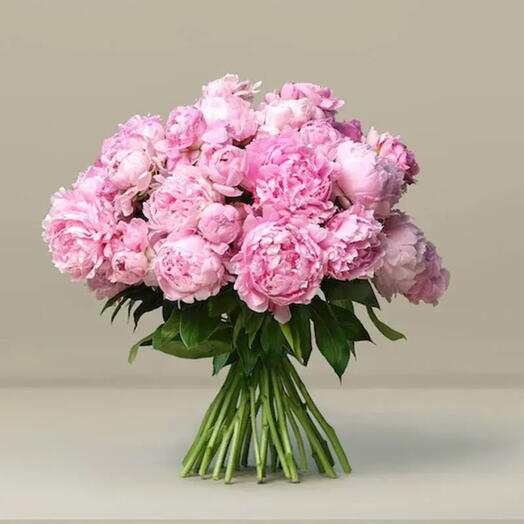 Sweety 30 Pink Peonies Bunch