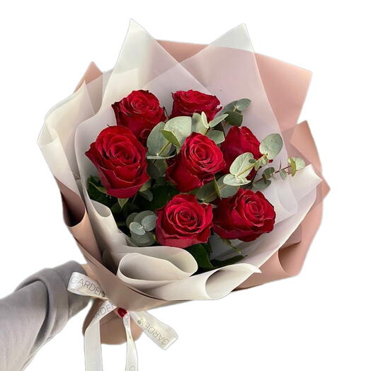 7 Gul Buketi(Bouquet of 7 Roses)