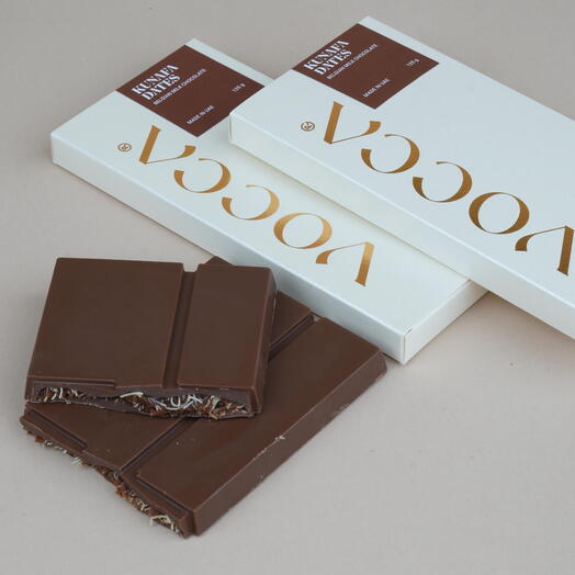 Vocca Dates kunafa chocolate bar