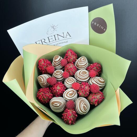 Букет Малиновый Бум