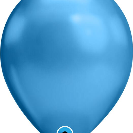 Latex Blue Helium Balloon