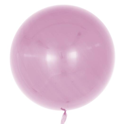 Шар (18  /46 см) Сфера, Deco Bubble, Пудровый, Глянец