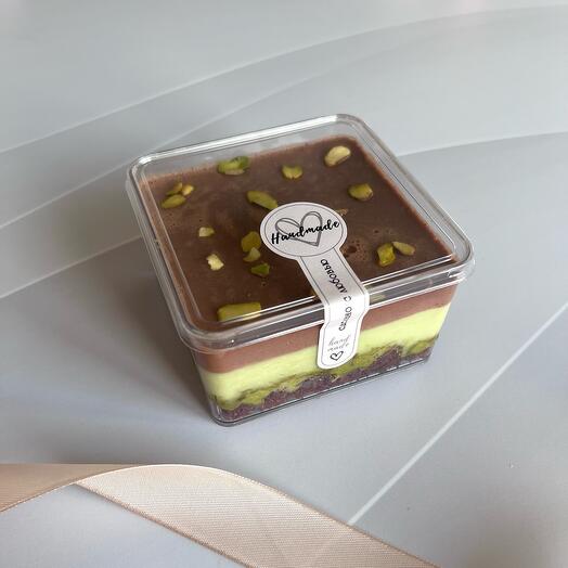 Sweet box муссовый тортик «дубайский шоколад»