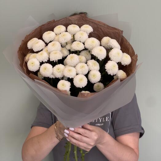 Букет из хризантем премиум Ньютон