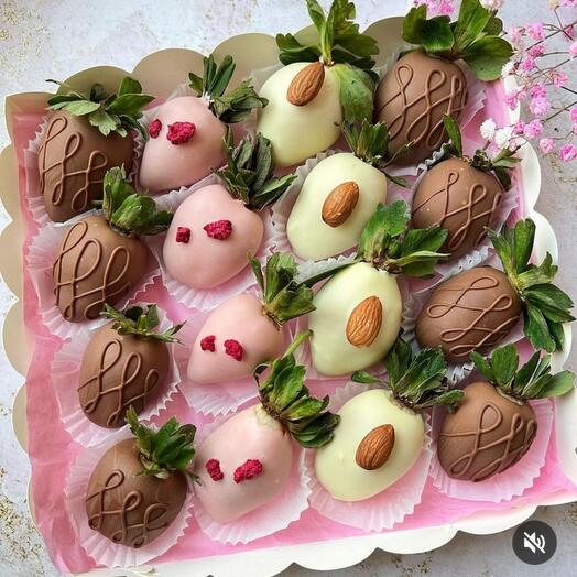 Клубника в шоколаде 16шт