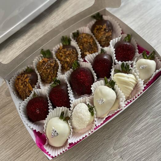 Клубника в шоколаде , 15 шт