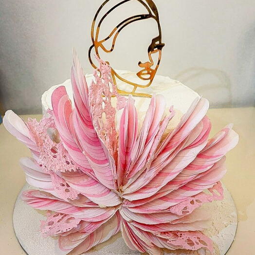 Feather cake