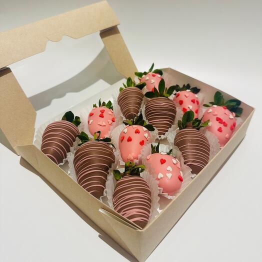 Клубника в шоколаде Callebaut бельгийский