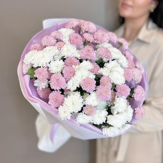 Букет из 15 нежных сантини