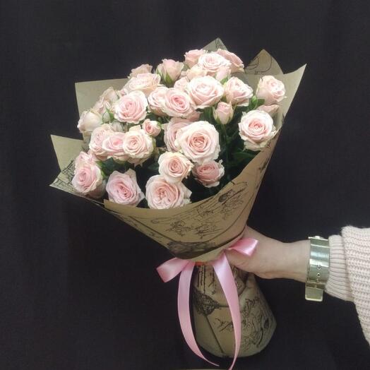 Rosa arbustiva Lydia en la elaboración