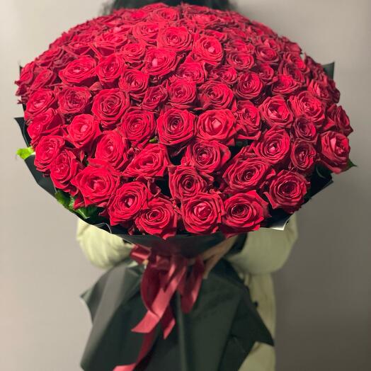 101 Роза Красная RED NAOMI PREMIUM XL