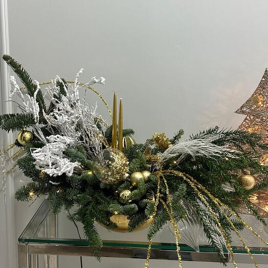 Новогодняя композиция из нобилиса L