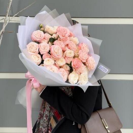 Rosas de peonía arbustiva