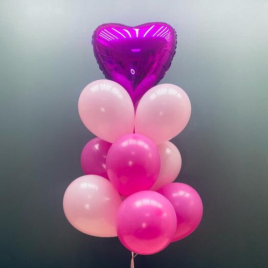 Fountain of balloons