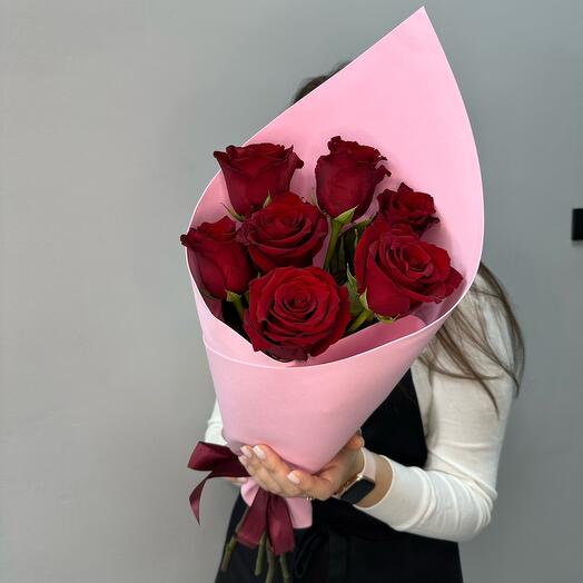 Красные розы Эквадор 🌹