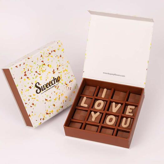 I Love You Chocolates By Sweecho