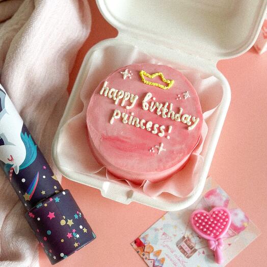 Бенто торт happy birthday ,princess