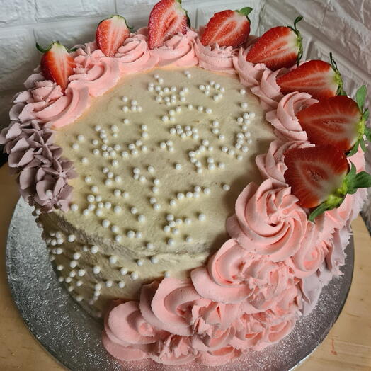 Pink  cake