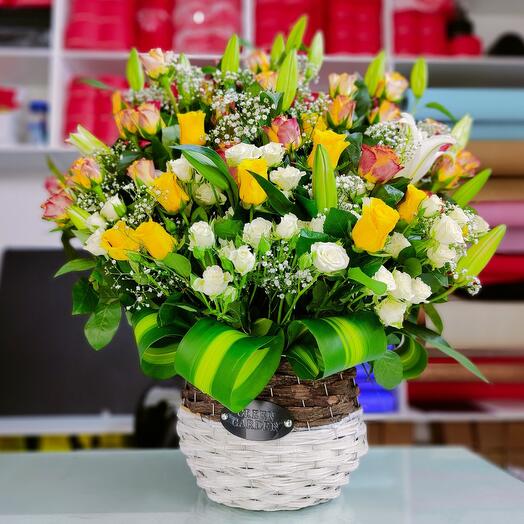 Premium Flower Basket