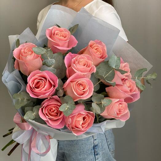 Букет «Розовая леди»