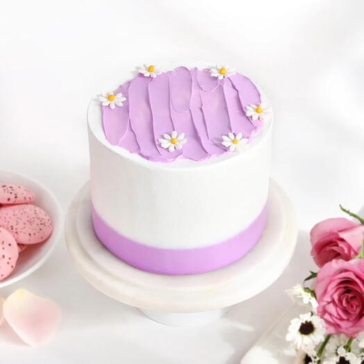 Whitish Lavender Cake