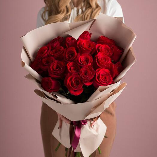 21 Red Rose Bouquet