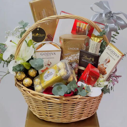 Chocolate Hamper Basket