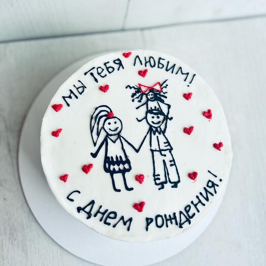 Тортик для семьи️