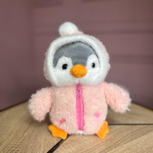 Пингвин в зимнем комбинезоне