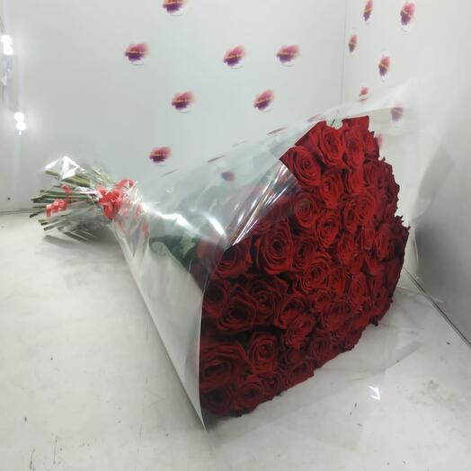 Букет из красных роз