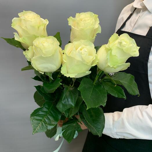 Rosas "Mondial" (5 piezas)