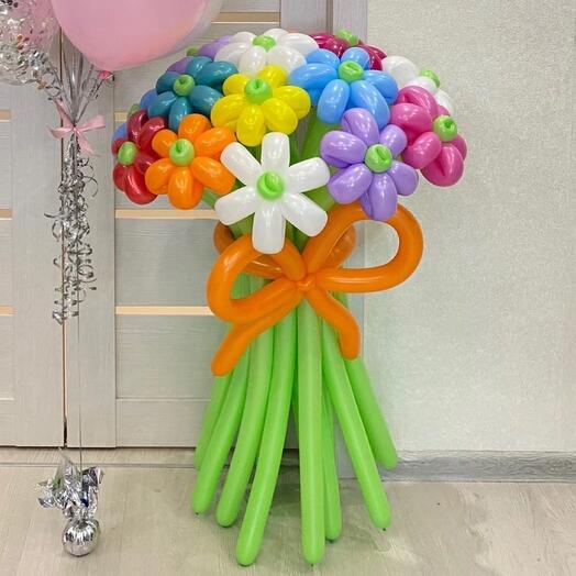 Un gran Ramo de 17 flores